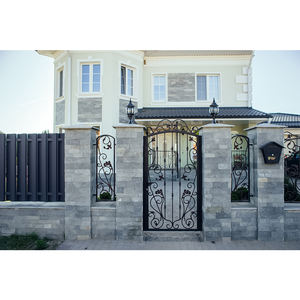 קלאסי רטרו יחיד שער וילה בית כניסה ברזל יצוק בטיחות שער - Product Image 2