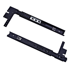 Soporte de montaje para cajón, rodamiento de bolas de acero enrollado en frío, carril deslizante, puerta, Tv, armarios, corredores de cajón, 45mm - Product Image 1