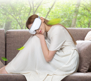 Massaggiatore Oculare a Pressione d'Aria Ricaricabile con Funzione di Controllo Temporizzato, Allevia l'Affaticamento e le Occhiaie, Migliora il Sonno, Compressione Termica - Product Image 3