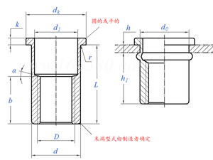 Écrou <span class=keywords><strong>à</strong></span> Vis Mâle <span class=keywords><strong>à</strong></span> Droite en Acier Inoxydable Zingué Classes 4.8 & 6.8 Métrique/Imperial M3 pour Usage Industriel - Product Image 4
