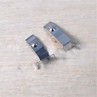 Plaque à ressort de contact de borne de batterie pour manette Microsoft Xbox One Slim / Xbox Series X/S, pièce métallique conductrice