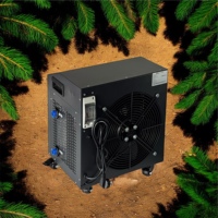 Refroidisseur de bain de glace refroidi par eau 1HP, double filtre, performances stables, 110V 220V, pompe à compresseur, machine de plongée froide de récupération en plein air