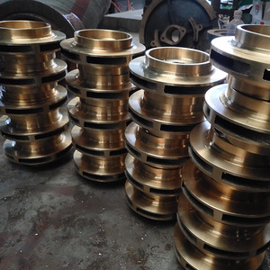 ใบพัดทองเหลืองแบบกำหนดเอง ขัดเงาสำหรับชิ้นส่วนปั๊ม การผลิตแบบ OEM - Product Image 1