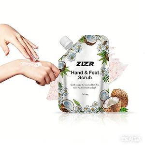 New Design Hand Care Coconut Milk Exfoliating Brightening <b>Dead</b> Skin Exfoliating Hand Foot <b>Scrub</b> for Travel - Product Image 4