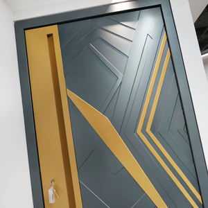 <span class=keywords><strong>Porte</strong></span> pivotante en métal de sécurité moderne en aluminium à prix avantageux, <span class=keywords><strong>porte</strong></span> résidentielle, <span class=keywords><strong>porte</strong></span> <span class=keywords><strong>blindée</strong></span> pour <span class=keywords><strong>appartement</strong></span>, maison, <span class=keywords><strong>porte</strong></span> d'entrée principale - Product Image 5