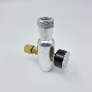 ตัวปรับแรงดันขนาดเล็ก 60PSI อลูมิเนียมแบบขั้นตอนเดียว สำหรับคาร์บอนไดออกไซด์ ถังเบียร์ น้ำโซดา - Product Image 3