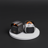 Earbud Nirkabel OWS JL LED Life Tahan Air Berbahan Logam dengan Penjepit Telinga, Layar Digital 5.3, Pas di Telinga, Tidak Masuk ke Dalam Telinga, Sporty, Stylish, Terlaris