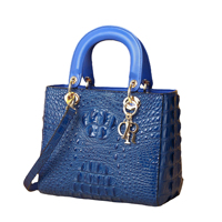 Sac fourre-tout de luxe pour femme en similicuir croco, sac à bandoulière avec quincaillerie dorée, grande capacité, sac à main pour femme, personnalisable OEM