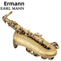 Elman Alto Drop E Saxophone Brass Instrument Antique Copper Finish Beginner Performance -8100