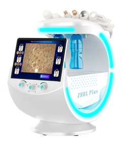 Nouvelles Améliorations : Appareil d'Analyse Cutanée Intelligent ICE Blue <span class=keywords><strong>Plus</strong></span>, Équipement Esthétique, Machine de Soin Hydro-Facial sur Pied avec Écran Tactile pour Nettoyage - Product Image 2