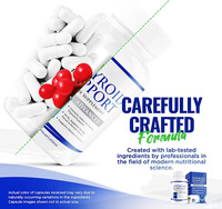 Complément de soutien thyroïdien en capsules avec formule énergie et concentration, complexe de vitamine B12, zinc, sélénium et Ashwagandha