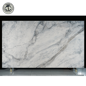 Đầy đủ cơ thể in <span class=keywords><strong>Quartz</strong></span> slab grey tĩnh mạch nhà bếp benchtop nhân tạo thạch anh đá cẩm thạch bàn - Product Image 3