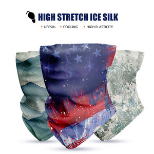 หน้ากากกีฬา Leo Sport ผ้าไหมน้ำแข็งยืดหยุ่นสูง ผ้าพันคออเนกประสงค์ ผ้าคลุมคอแบบไร้รอยต่อ ป้องกันรังสียูวี สำหรับกิจกรรมกลางแจ้ง - Product Image 6
