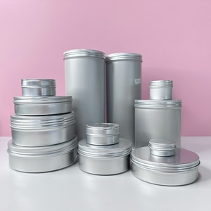 2024 25ML 2oz 60g Lata de Metal Hermética Plateada con Tapa de Rosca de Aluminio para Menta, Dulces, Té - Product Image 5