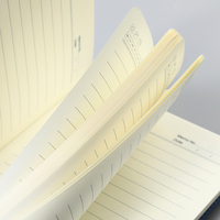 Carnet A5 personnalisé avec logo 2026 – Journal en cuir PU de haute qualité, reliure cousue, bloc-notes promotionnel
