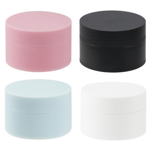 บรรจุภัณฑ์ครีมบำรุงผิวหน้าแบบขวดพลาสติก PP สีขาว/ดำ/น้ำเงิน/ชมพู ขนาด 3 มล.-100 มล. พร้อมโลโก้สั่งทำ สำหรับผลิตภัณฑ์ดูแลส่วนบุคคล - Product Image 1