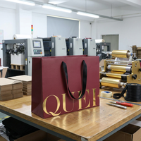 Sac de shopping en papier de luxe personnalisé avec logo pour boutique de chaussures, emballage cadeau pour vêtements
