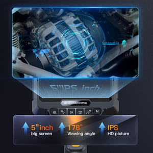 बी 2 बी 2 पी 5 इंच एचडी वाटरप्रूफ ऑटोमोटिव इलेक्ट्रिक वाहन बैटरी निरीक्षण कैमरा औद्योगिक बोरस्कोप - Product Image 5