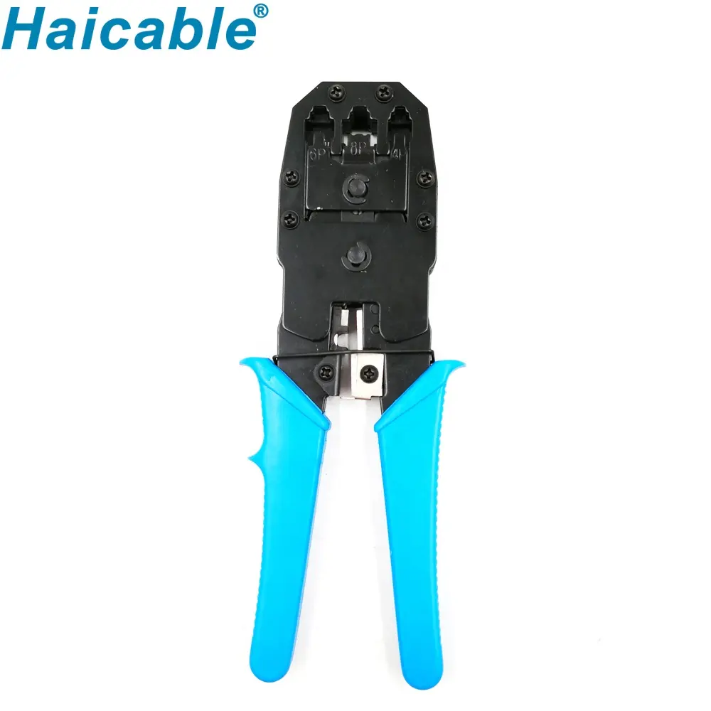 6p6c Flat Cable Lug Thượng Hải Usb Net Uốn Tóc Bồng Công Cụ HT-315 3 Trong 1 Đa Cắt Cắt Công Cụ