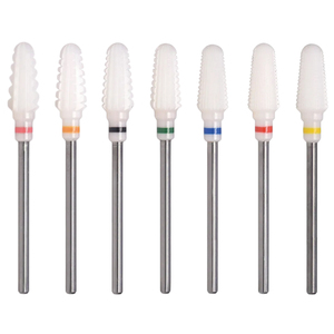 7.0mm Step Coated Volcano Carbide Nail <b>Drill</b> <b>Bit</b> for Electric Manicure Salon Nail Polish Tool - Product Image 5
