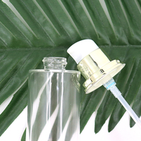 Vide 30ml 50ml clair emballage cosmétique de luxe ensemble pour soin de la peau Lotion bouteille crème pour le visage pot en verre paquet ensemble avec pompe de pulvérisation