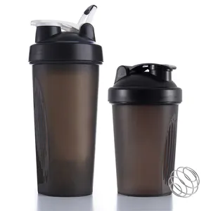 Custom Logo 400ml 600ml Workout Blender Shaker Bottle Gym Protein Shaker Bottles