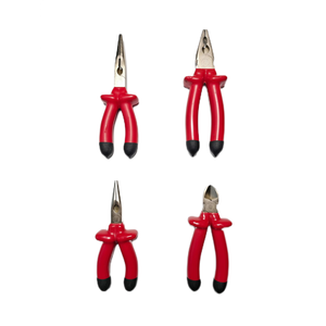 Sortie <span class=keywords><strong>d</strong></span>'usine 1000V pince combinée <span class=keywords><strong>d</strong></span>'électricien <span class=keywords><strong>aiguille</strong></span> à long nez coupe diagonale en acier au carbone sertissage bricolage plastique OEM - Product Image 5