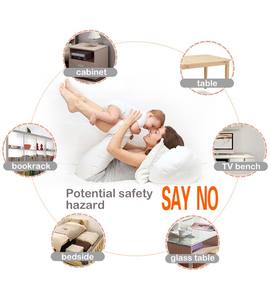 Coins de <span class=keywords><strong>Table</strong></span> épais Transparent Anti-collision, produit de sécurité pour bébés, bon marché, 4 pièces - Product Image 6