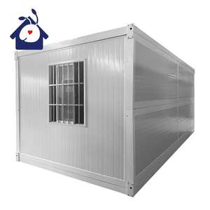 Casa contenedor plegable de Instalación rápida, casa de oficina prefabricada para oficina, casa contenedor de construcción de fácil instalación - Product Image 2