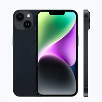 Téléphone d'Occasion Original 95% Neuf, Écran 6,1 Pouces, 14 Plus, 6 Go de RAM, 128/256/512 Go de ROM, Double SIM, Téléphone Déverrouillé 5G Smartphone pour iPhone 14