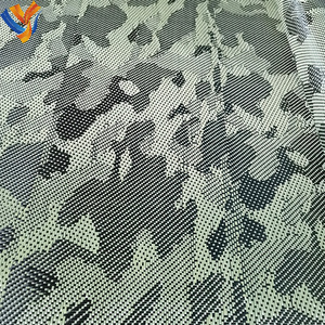 Nouveau tissage Camouflage Kevlars <span class=keywords><strong>fibre</strong></span> de <span class=keywords><strong>carbone</strong></span> mélangé jaune noir aramide tissu en Fiber de <span class=keywords><strong>carbone</strong></span> - Product Image 5