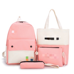 Sac à dos d'étudiant personnalisé avec logo <span class=keywords><strong>brodé</strong></span> personnalisé Sac à dos moderne durable pour enfants d'âge préscolaire, primaire et secondaire - Product Image 4