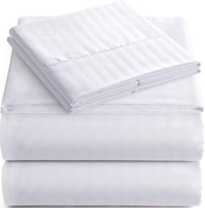 Set Lenzuola in Microfibra 100% di Alta Qualità 400TC Anti-Pilling, Anti-Acari, Personalizzabile, Tinta Unita, 1 Pezzo per Camera da Letto e Hotel - Product Image 6
