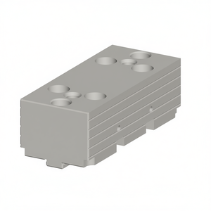 Mordaza fija ranurada para mordazas modulares superiores - Product Image 2