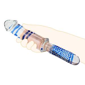 11 pouces verre réaliste pénis <span class=keywords><strong>Anal</strong></span> gode adulte jouet sexuel femme masturbateur g-spot stimulateur bleu cristal verre <span class=keywords><strong>Anal</strong></span> godemichet <span class=keywords><strong>Anal</strong></span> - Product Image 2
