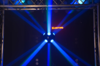 Grand système de treuil 10*15W RGBW SMD LED lumière de football cinétique UV Disco éclairage de scène pour DJ Club avec contrôle DMX puissance 260W