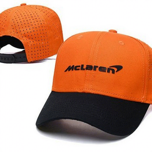 Casquette de baseball réglable à 6 panneaux en tissu maillé brodé pour la course automobile F1, la moto et les sports de plein air - Product Image 3