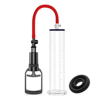 Bomba de Vacío para Pene con Cilindro de Presión Acrílico, Recargable por USB, Impermeable, Sin Lubricante, para Mejora Masculina, con Certificación CE y ROHS
