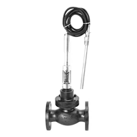 Vanne de régulation de température proportionnelle d'huile thermique constante de vapeur marine de régulation automatique de débit automatique d'acier au carbone