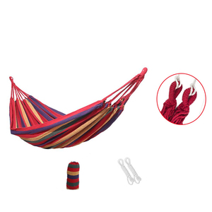 Commercio all'ingrosso della fabbrica di alta qualità all'aperto portatile tela amache campeggio amaca - Product Image 3