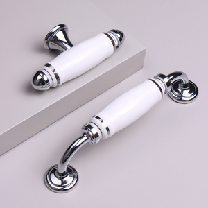 HJY Classic Fancy <span class=keywords><strong>Brushed</strong></span> <span class=keywords><strong>Nickel</strong></span> Schubladen griffe Knöpfe Vielseitiger Zug für Küchen schränke Kommoden Schlafzimmer Außen lager - Product Image 3