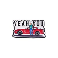 Broche en émail personnalisée pour voiture, badge vintage de véhicule, broche pour passionné d'automobile, accessoire de mode, cadeau