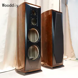 BD-03 6.5, 8, 10, 12 pouces, une paire de caissons de haut-parleurs Hifi vides, double bass, <span class=keywords><strong>3</strong></span> voies, finition laquée piano, en forme de tour - Product Image 1