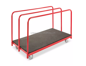 Chariot de transport pliable avec roues, fabriqué en Chine, cadre robuste, montage facile, pour le ramassage de marchandises - Product Image 2