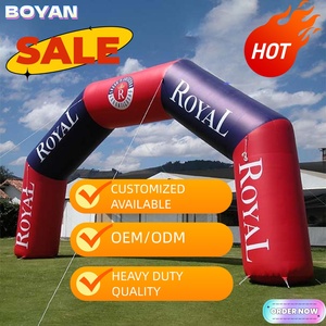 Venta caliente arcos inflables o carpa formas y diseños personalizados para celebración deportes diseños de arco de entrada impresos desmontables - Product Image 5