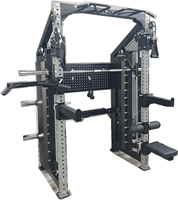 Équipement de gymnastique multifonctionnel complet qualité supérieure unisexe acier Smith Machine Squat exercice pour DY-6006 de musculation