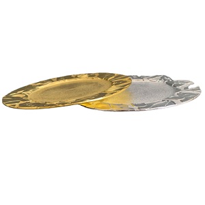 <span class=keywords><strong>Piatti</strong></span> per caricabatterie rotondi <span class=keywords><strong>da</strong></span> 13 "in oro caricabatterie per <span class=keywords><strong>piatti</strong></span> <span class=keywords><strong>di</strong></span> barriera corallina in plastica per <span class=keywords><strong>piatti</strong></span> per la cena impostazione elegante del luogo <span class=keywords><strong>di</strong></span> nozze - Product Image 5