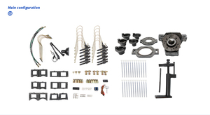 Buona qualità 12PSB-560 Euro II pompa di iniezione di carburante meccanico banco prova 12 cilindri Diesel iniettore banco prova - Product Image 5
