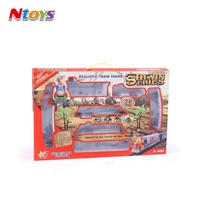 Ensemble de jouets de train 1:87, voie ferrée pour enfants, train électrique, modèle de jouet avec lumière/son, Tren De Juguete Spielzeug Auto