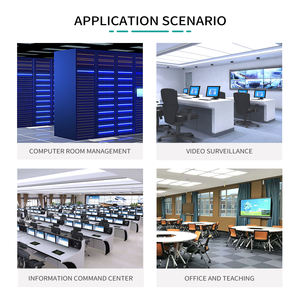 Commutateur <span class=keywords><strong>KVM</strong></span> <span class=keywords><strong>HDMI</strong></span>/<span class=keywords><strong>VGA</strong></span> à montage en rack MT-VIKI sur câble CAT6, console <span class=keywords><strong>KVM</strong></span> 8 ports CAT7, dongle USB <span class=keywords><strong>HDMI</strong></span>/<span class=keywords><strong>VGA</strong></span> vers CAT6 non inclus - Product Image 4